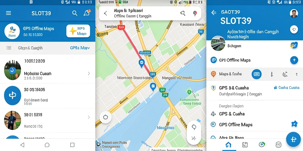 Antarmuka SLOT39 yang user-friendly untuk navigasi GPS Offline.