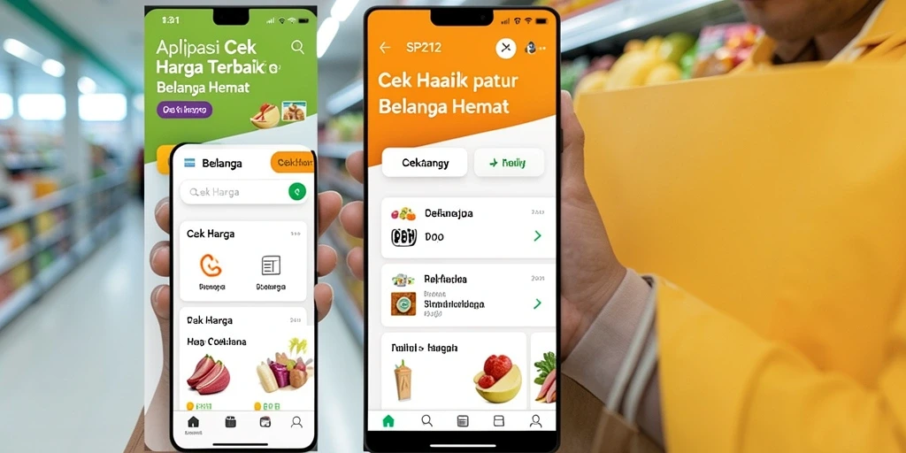 Tampilan antarmuka SP212 untuk fitur Cek Harga yang mudah digunakan.