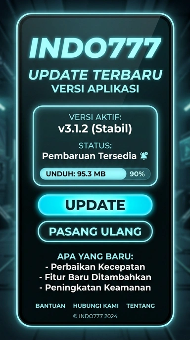 Riwayat Versi Aplikasi indo777 untuk Android